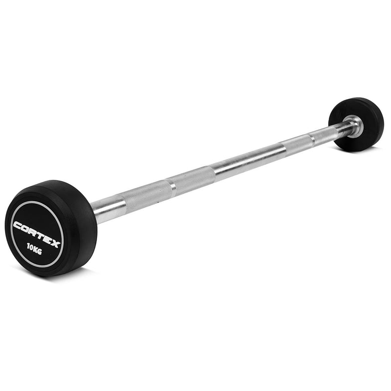 Alpha Series Fixed Barbell Set 100kg + Stand