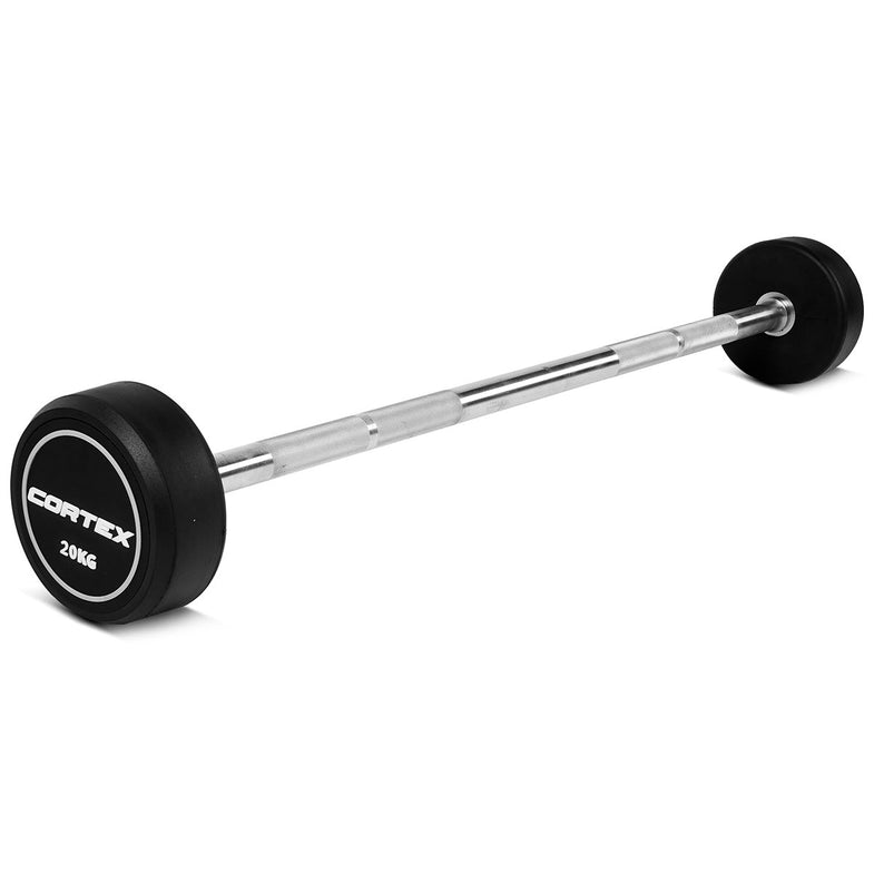 Alpha Series Fixed Barbell Set 100kg + Stand