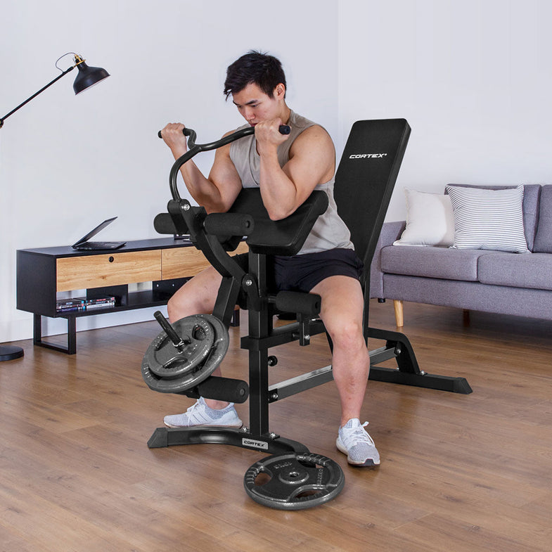 BN11 FID Bench with Preacher Curl and Leg Curl/Extension