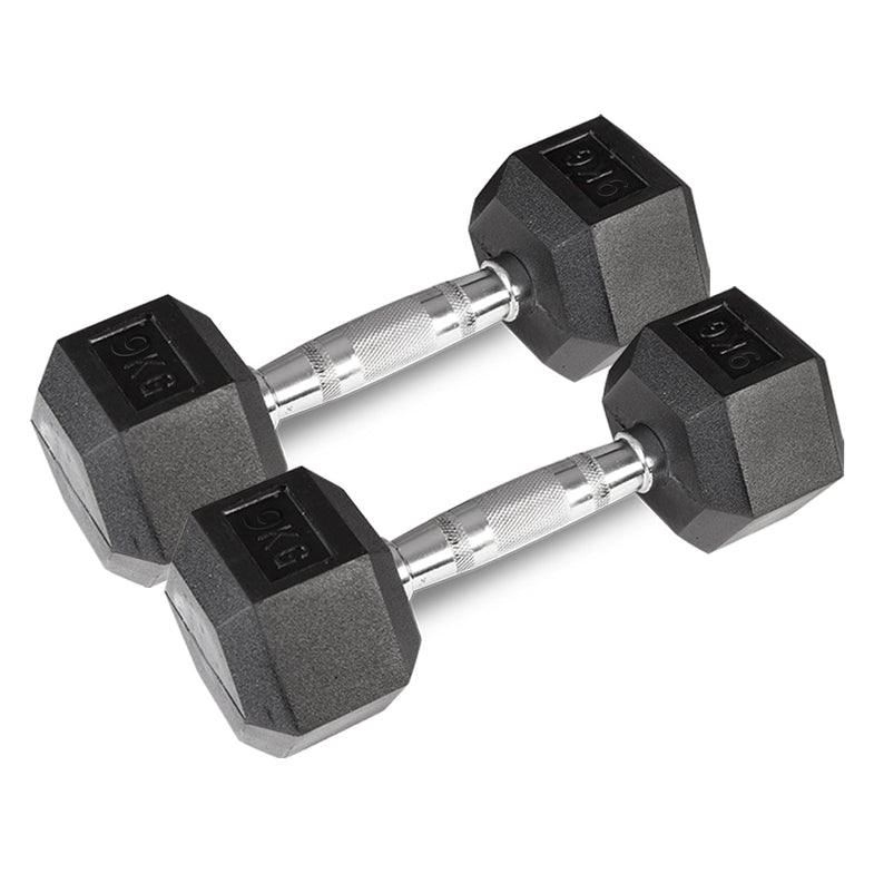 Hex Dumbbell 9kg (Pair)