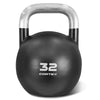 8kg to 32kg Commercial Steel Kettlebell V2 Package with Kettlebell Stand