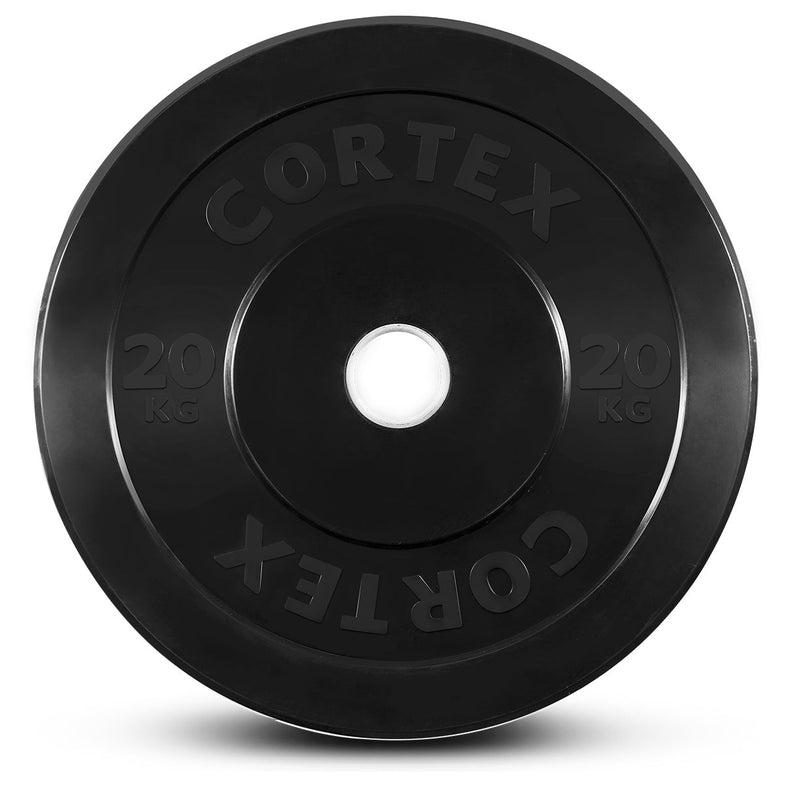 20kg Black Series Bumper Plates (Single)