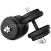 90kg EnduraShell Barbell Weight Set with Weight Tree