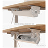 ErgoDesk Automatic Standing Desk 1800mm (Oak) + Cable Management Tray