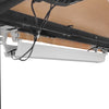 V-Fold Treadmill with ErgoDesk Automatic Oak Standing Desk 1800mm + Cable Management Tray