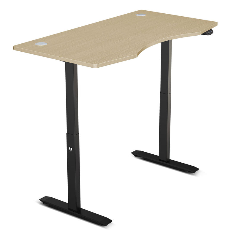 Nimbus Walking Pad Treadmill + ErgoDesk Automatic Standing Desk 1500mm (Oak)