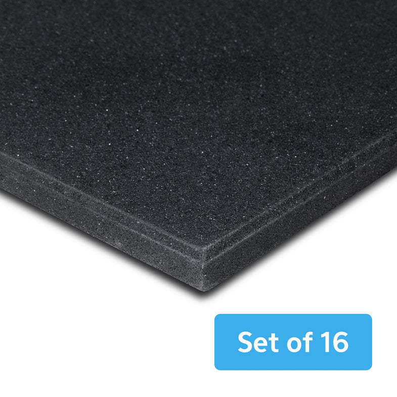 Rubber Gym Floor Mat 15mm Set of 16